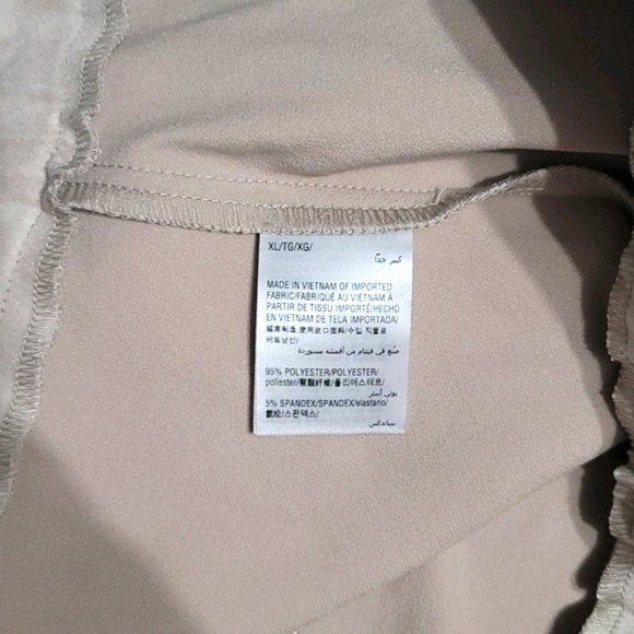 INC Beige Faux Suede Night Out Mini Skirt - Picture 6 of 6